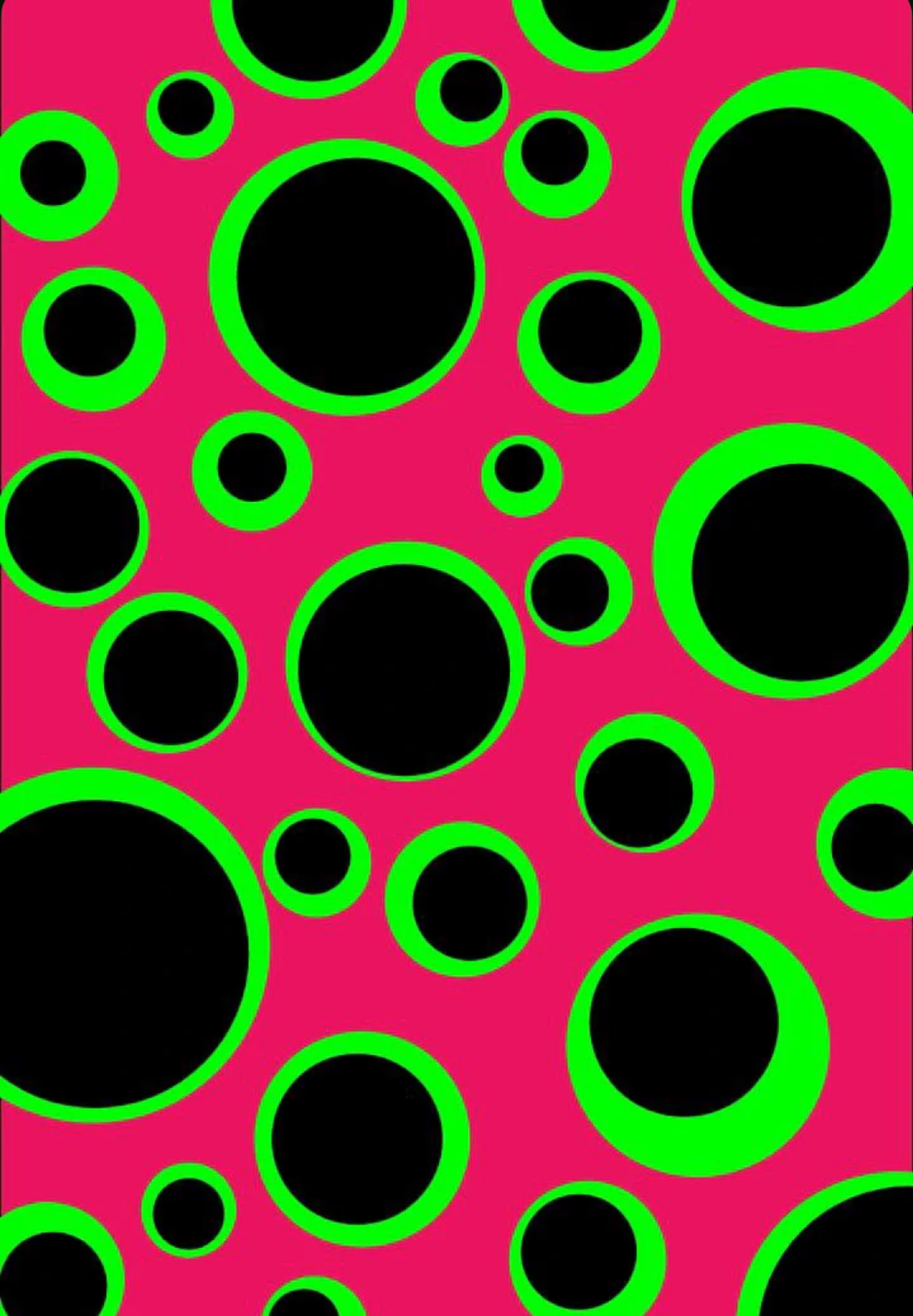 Pink and Green