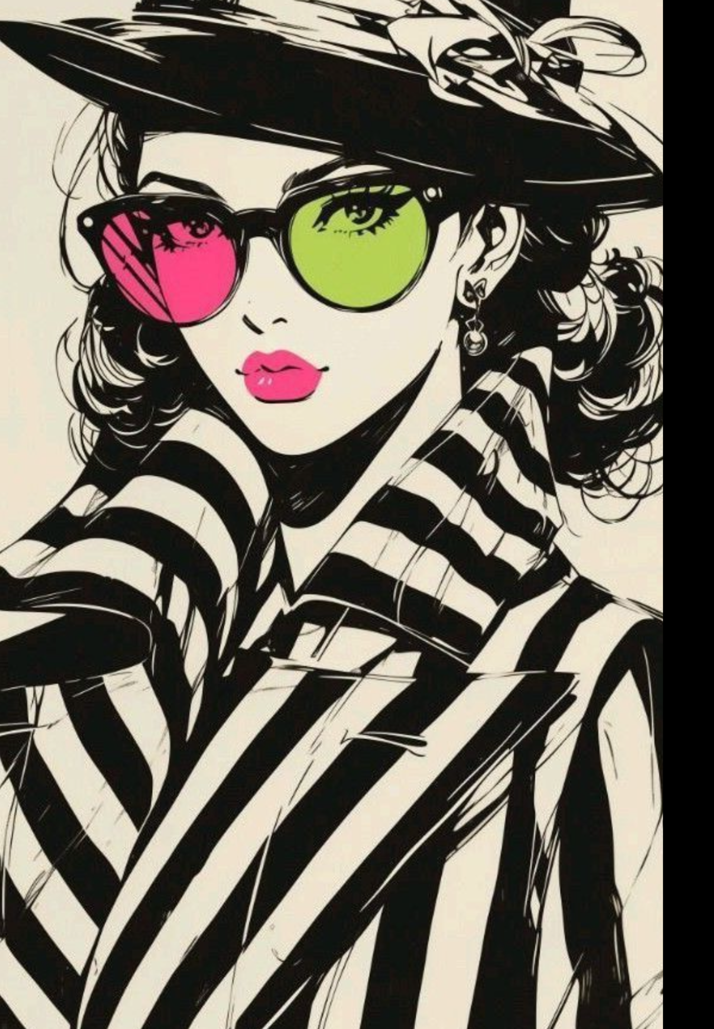 Lady In Glasses