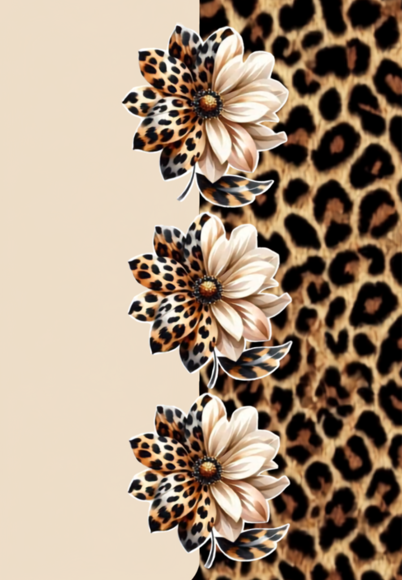 Leopards and Flowers