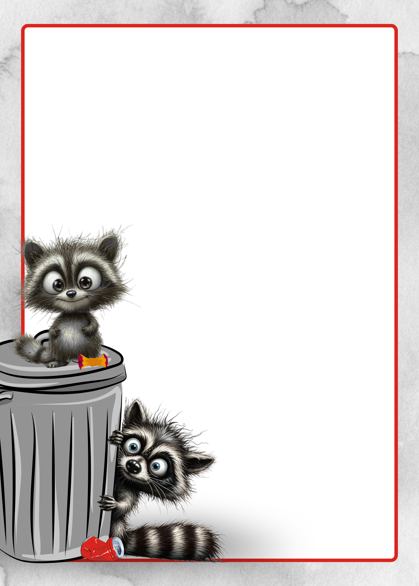 Raccoons - Note Pad