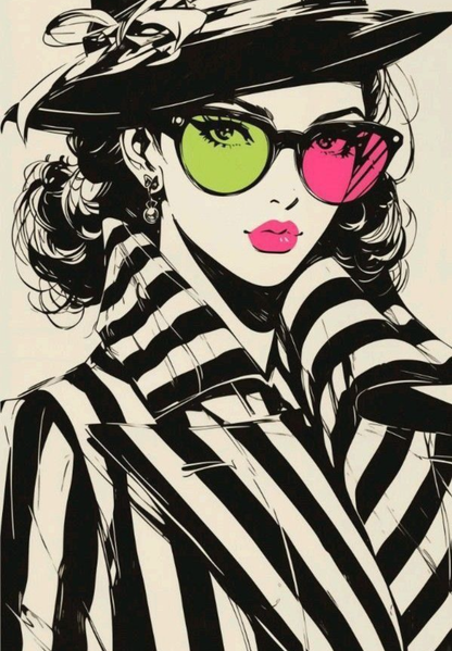 Lady In Glasses