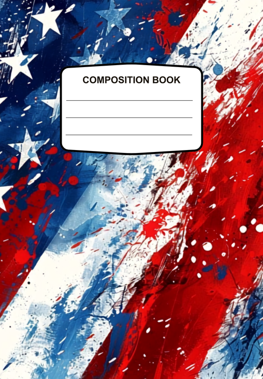 US Flag Abstract
