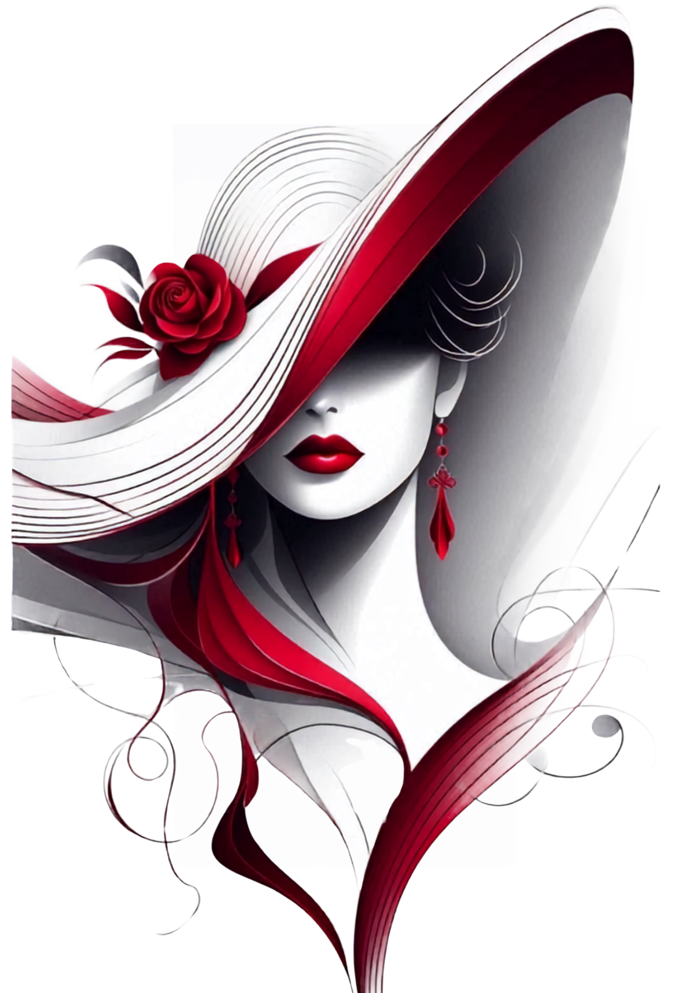 Lady In Hat