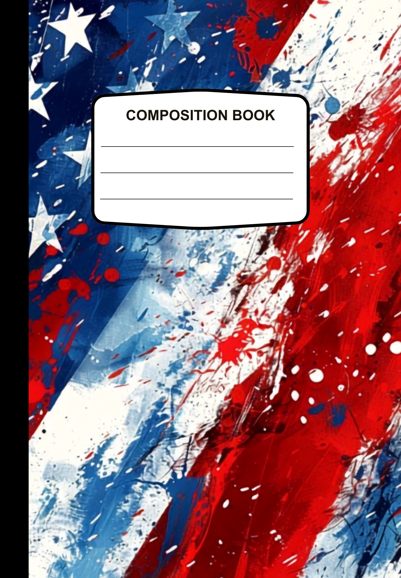 US Flag Abstract