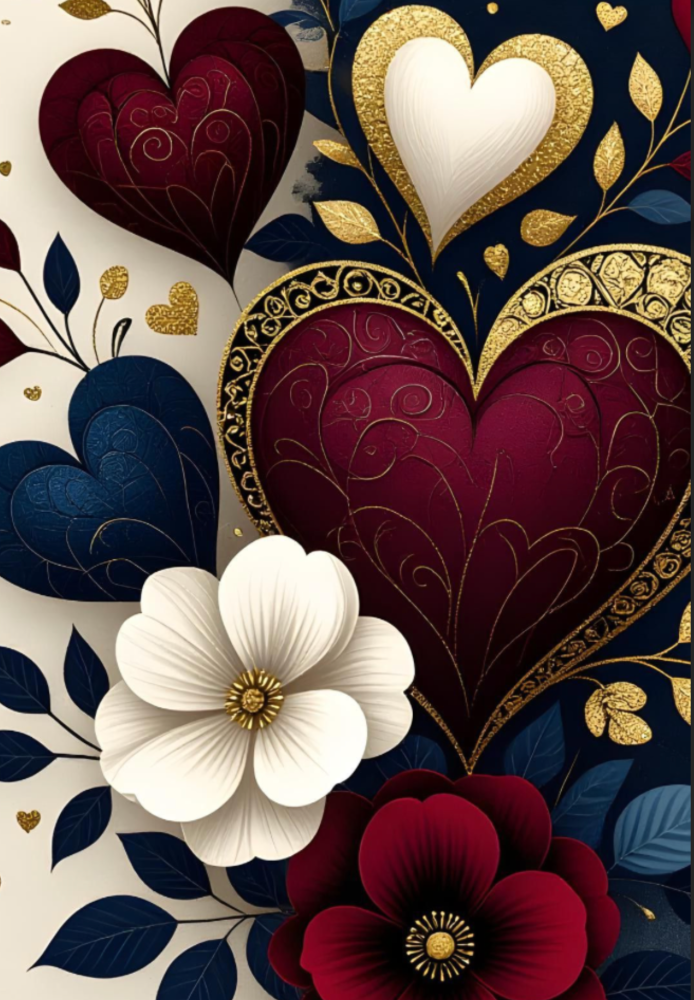 Hearts and Flowers