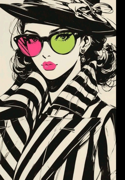 Lady In Glasses