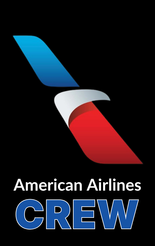 American Airlines Crew - Bag Tag