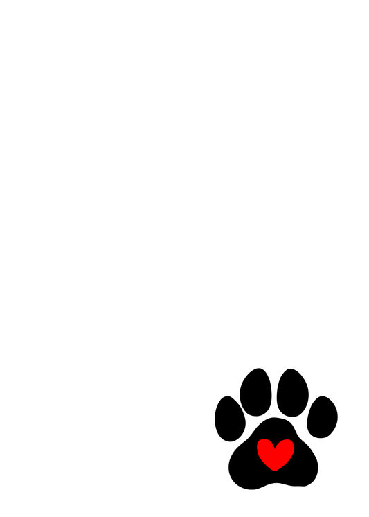 Dog Paw - Note Pad