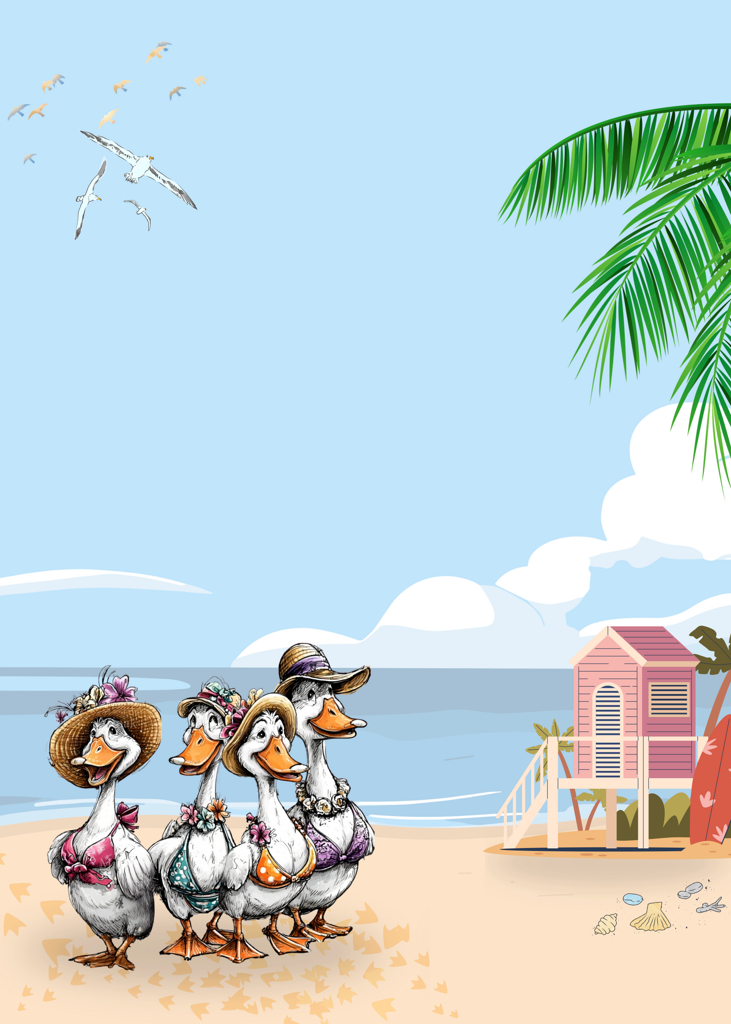 Lady Geese - Note Pad