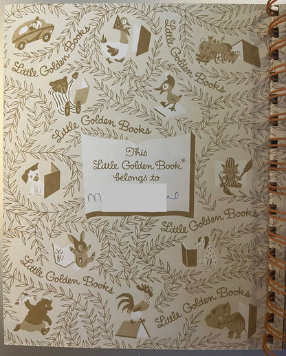 Little Golden Book - Little Mermaid Junk Journal **name written front cover**