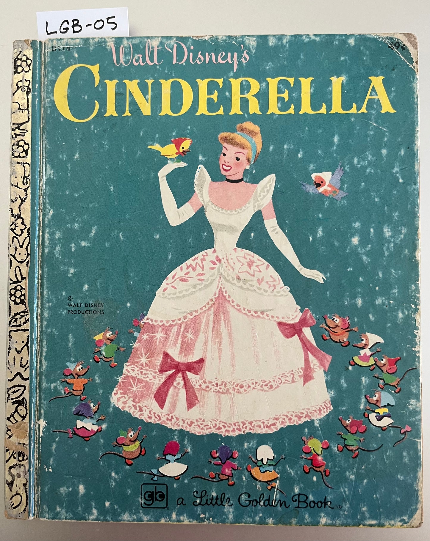 Little Golden Book - Cinderella Junk Journal