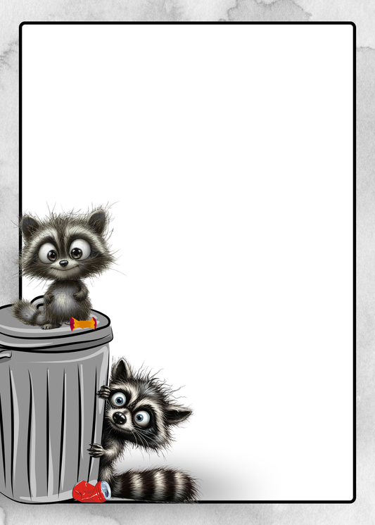 Raccoons - Note Pad
