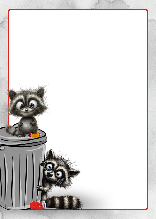 Raccoons - Note Pad