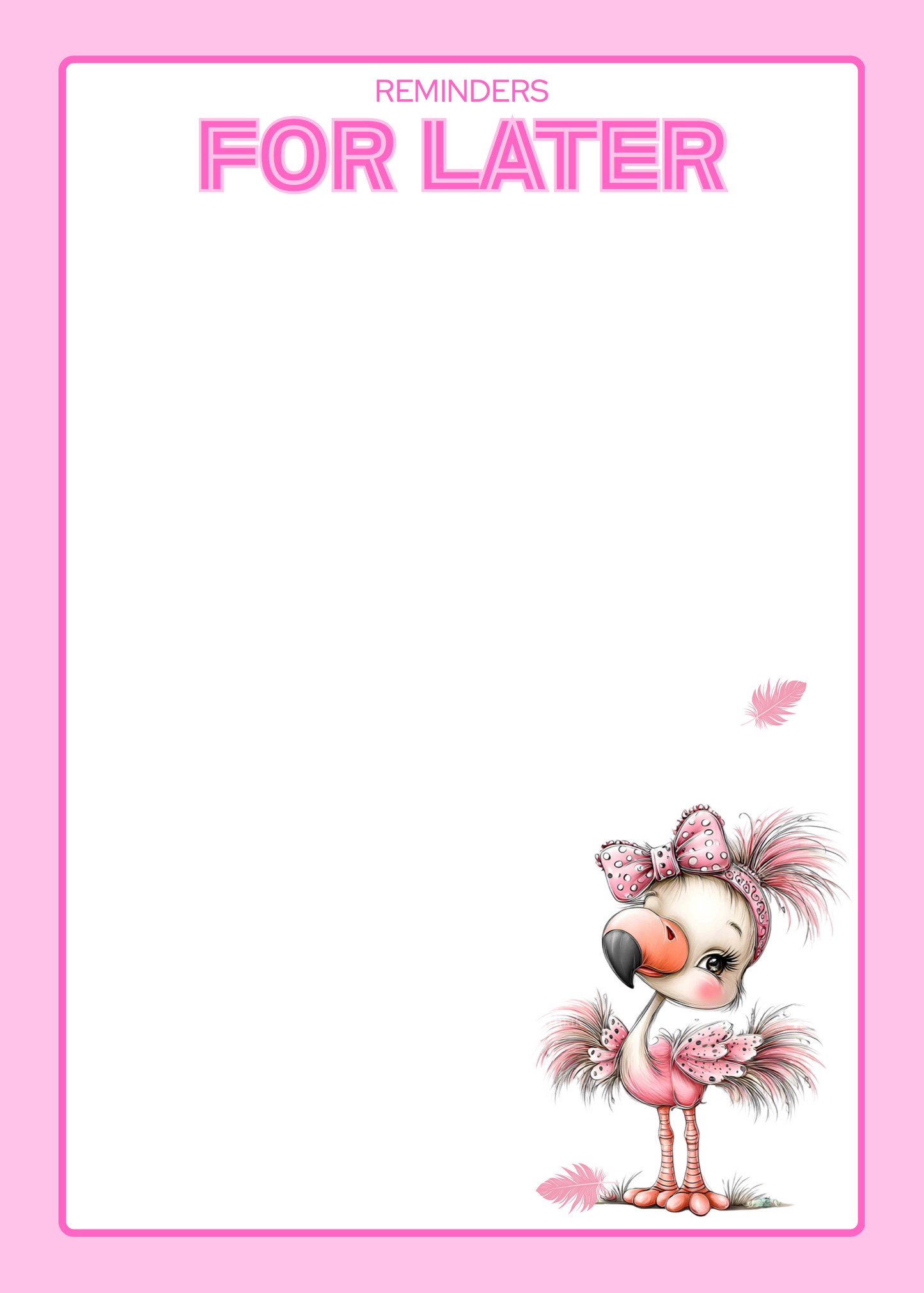 Reminders - Note Pad