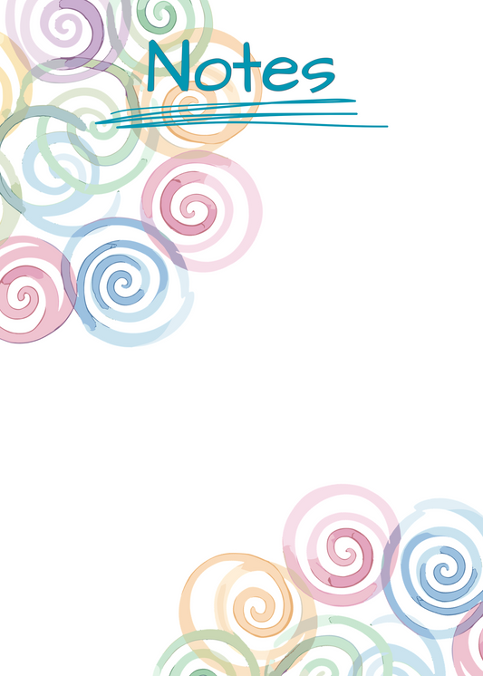 Spirals - Note Pad