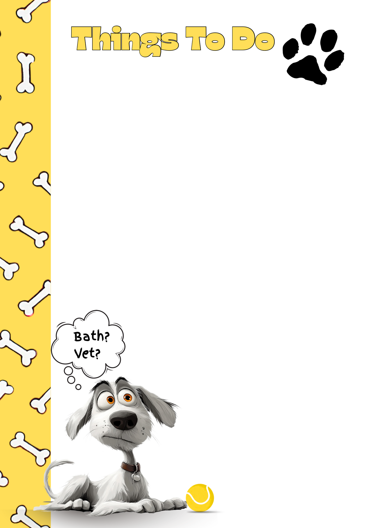 Things to Do - Note Pad